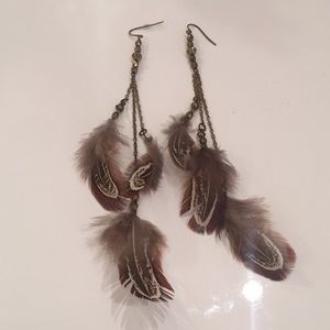 Feather Earrings